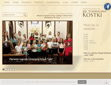 Tablet Screenshot of kostka.eparafia.pl